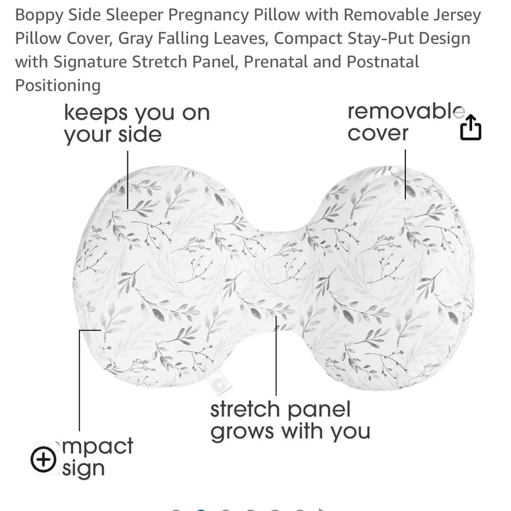 Boppy Side Sleeper Pregnancy Pillow